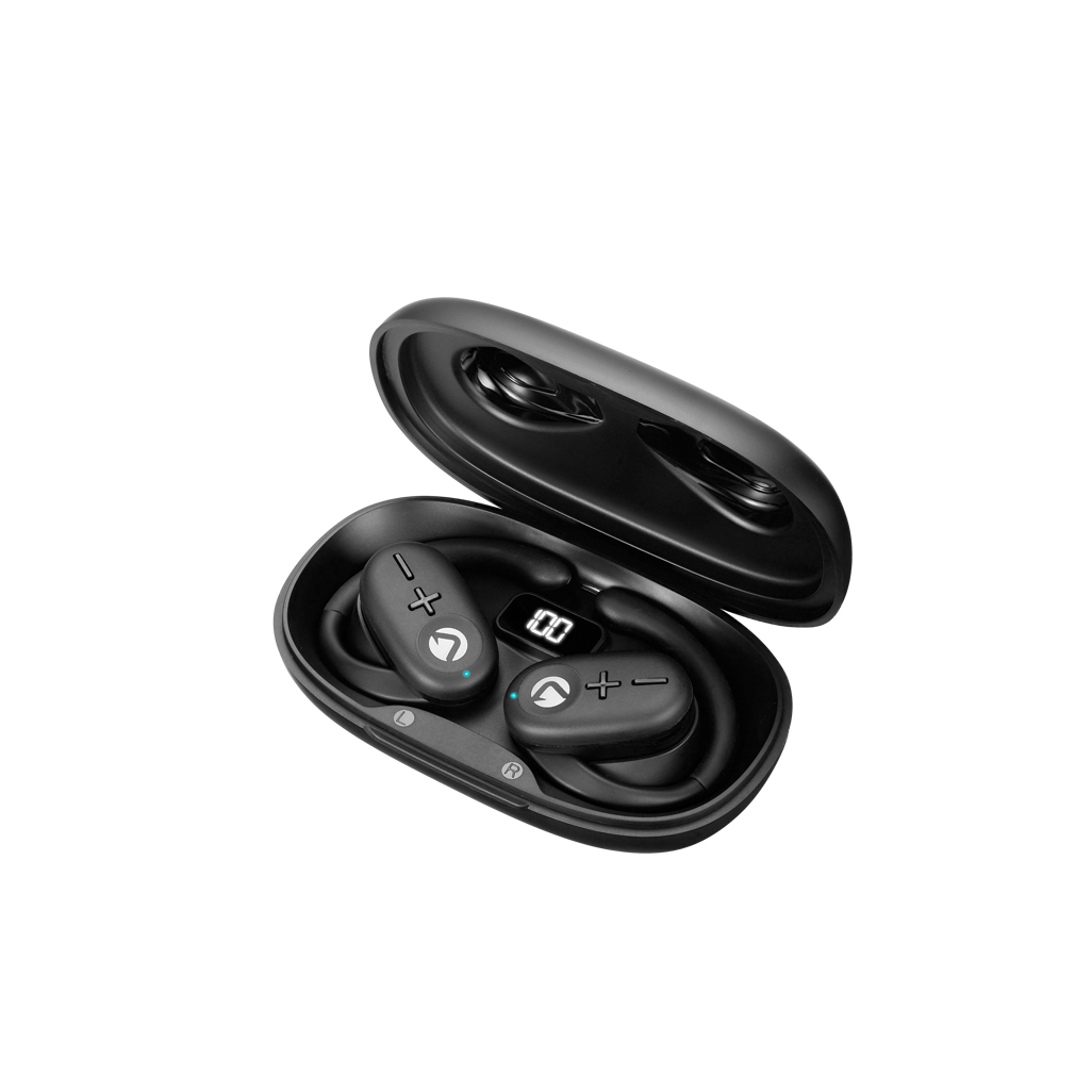 Volkano Stride Series Air Conduction TWS Earphones Black