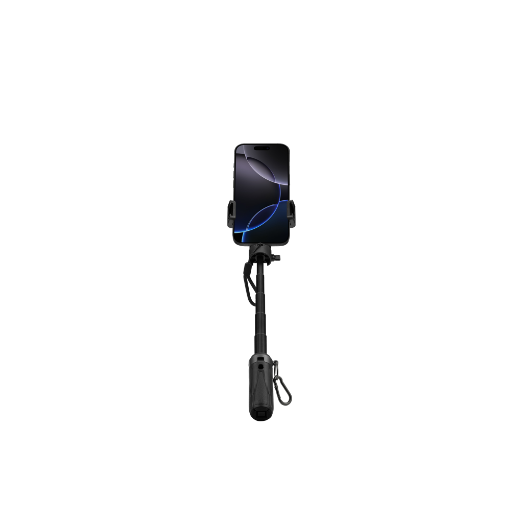 Volkano FlexCam Mini Series 4-in-1 Multifunctional Phone Grip - Black