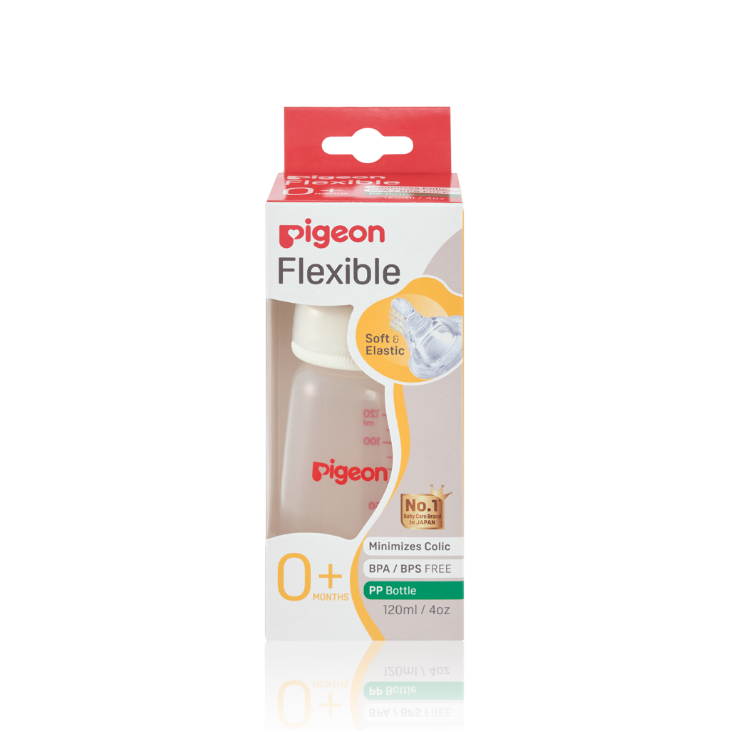 PIGEON FLEXIBLE BOTTLE 120ML