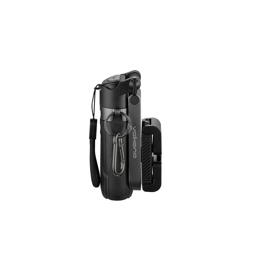 Volkano FlexCam Mini Series 4-in-1 Multifunctional Phone Grip - Black