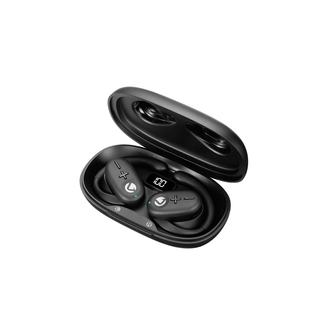 Volkano Stride Series Air Conduction TWS Earphones Black