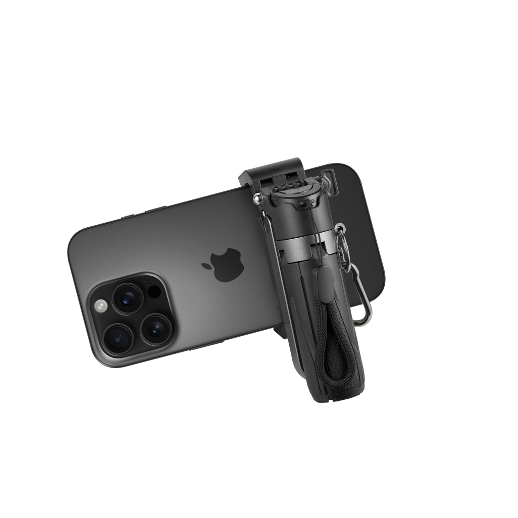 Volkano FlexCam Mini Series 4-in-1 Multifunctional Phone Grip - Black