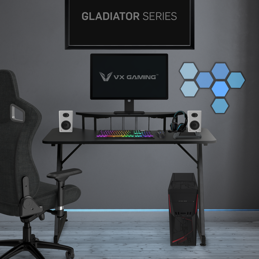 VX Gaming Gladiator Gaming Desk