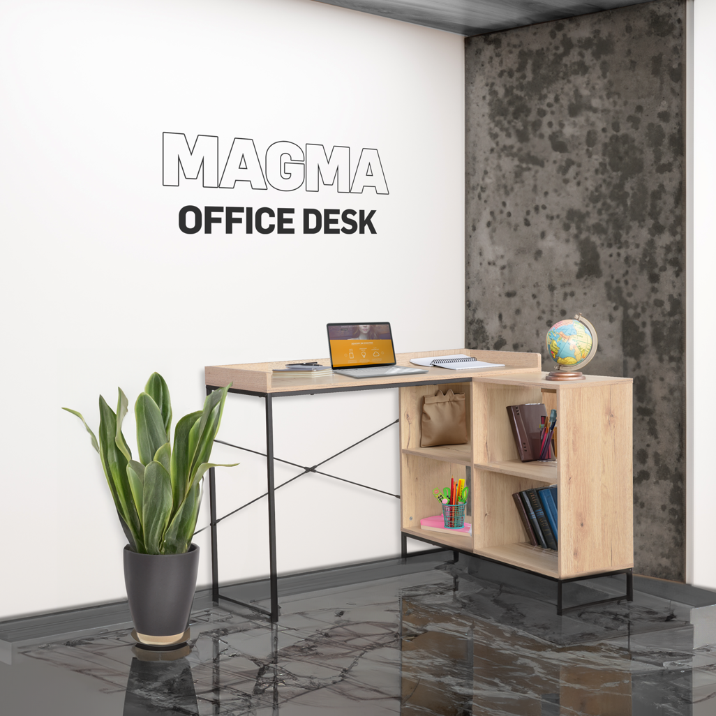 Everfurn Magma Office Desk