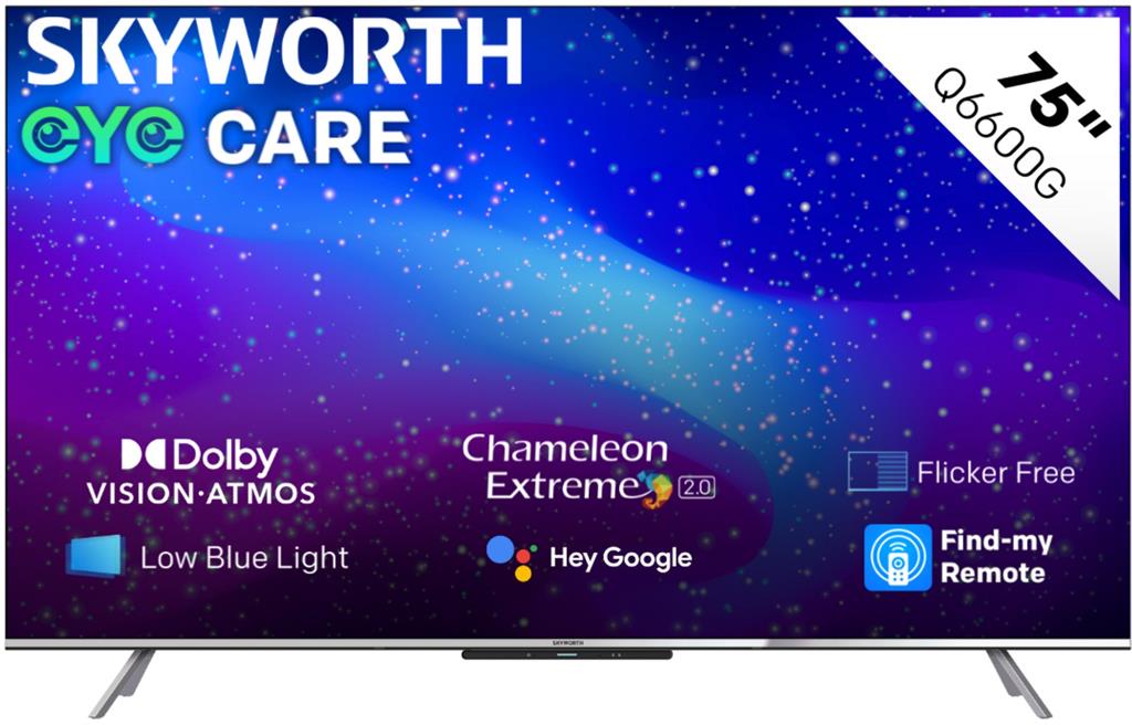 Skyworth 75 inch Q6600G Series QLED Google TV