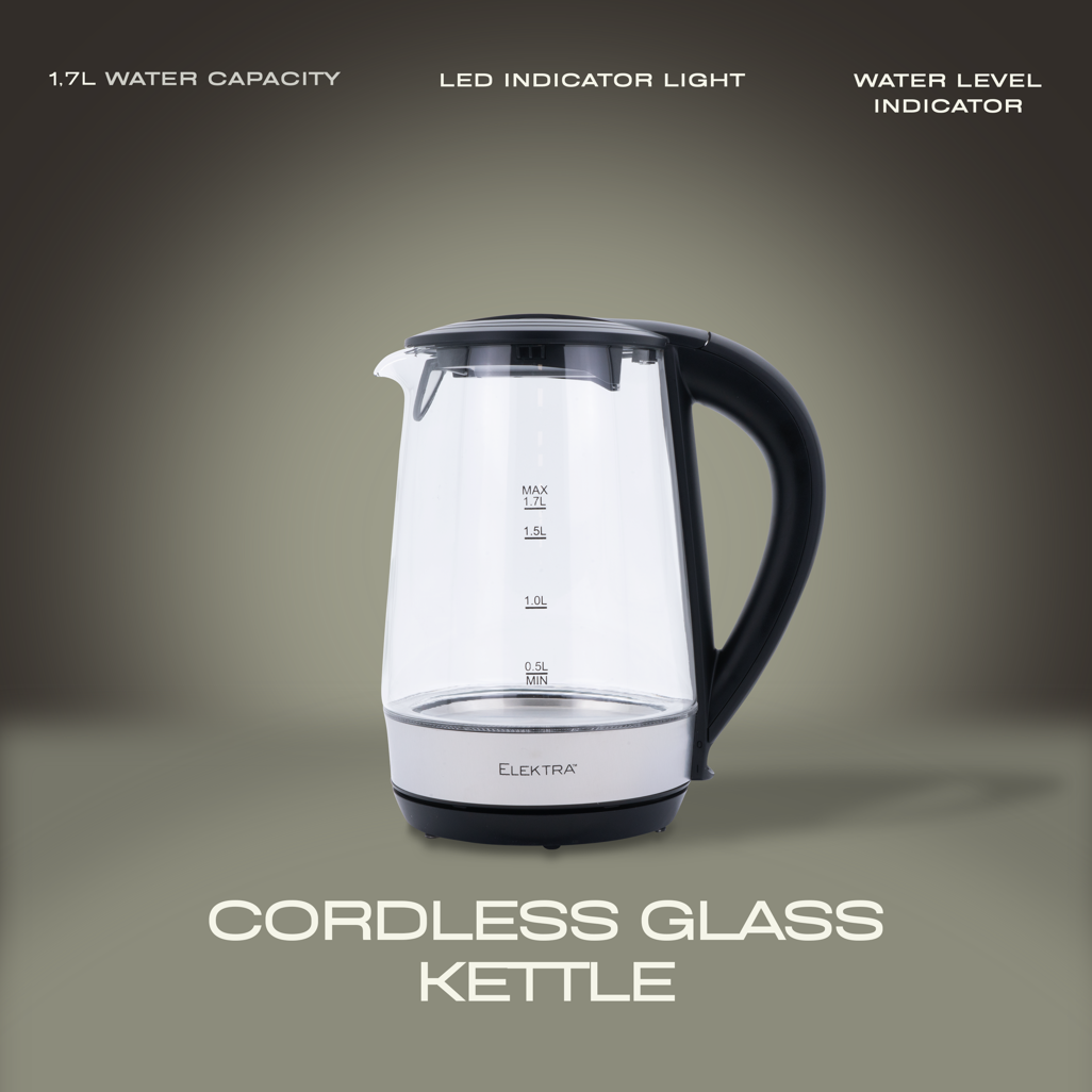 ELEKTRA - 1.7L GLASS KETTLE