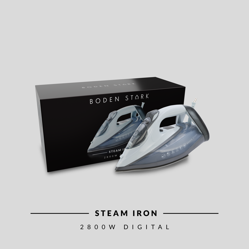 Boden Stark 2800W Digital Steam Iron