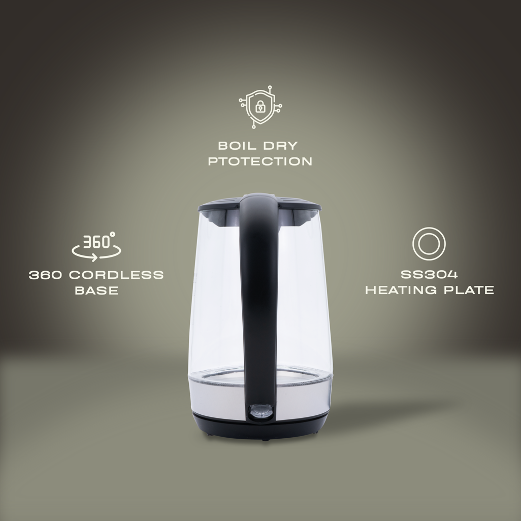 ELEKTRA - 1.7L GLASS KETTLE