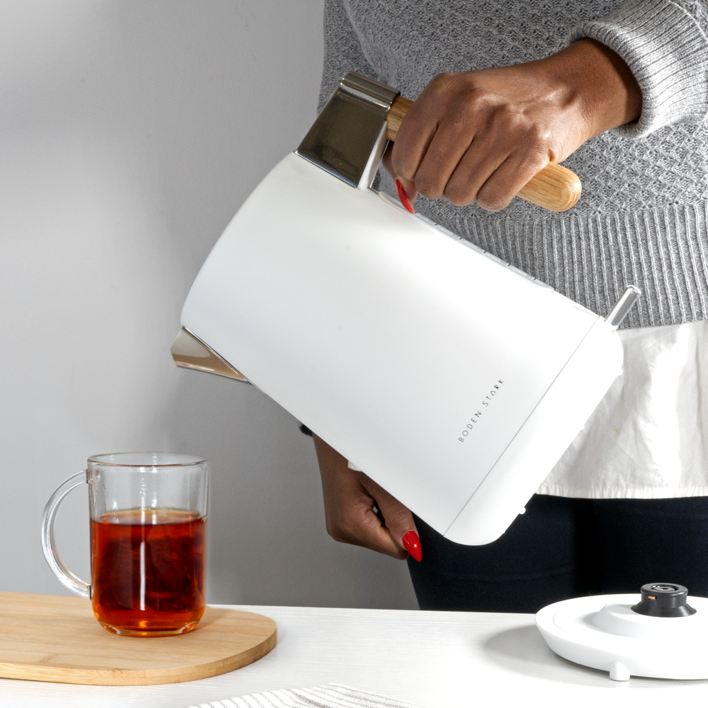 Boden Stark Anson Collection 1.7l 2000w SS Kettle White