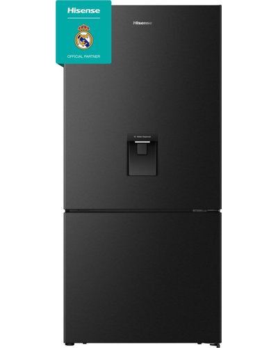 Hisense 500L Frost Free Bottom Freezer Fridge with Water Dispenser