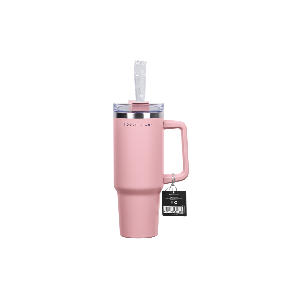 Boden Stark 1200ml Travel Mug Pink