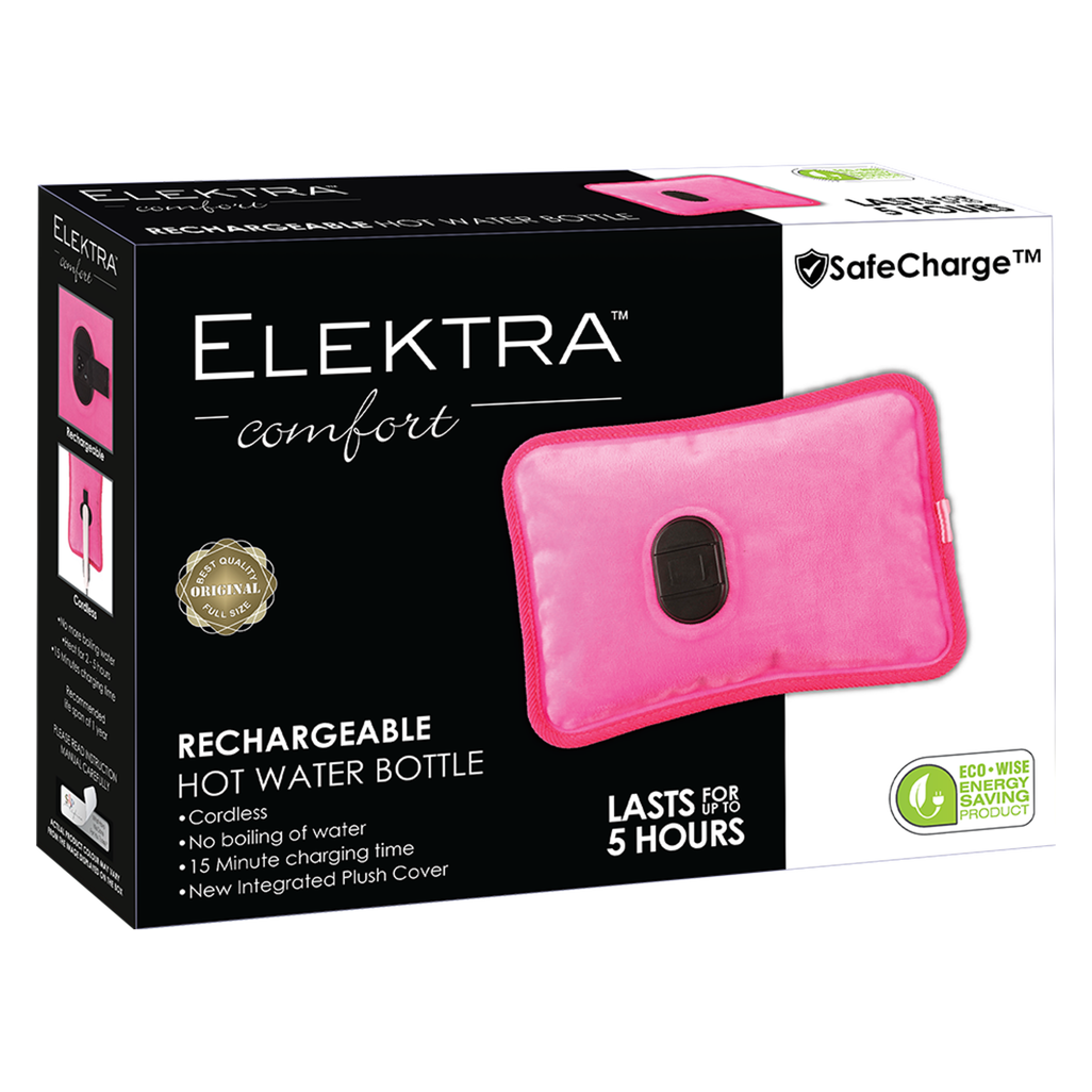 2502 - ELEKTRA PINK HOT WATER BOTTLE