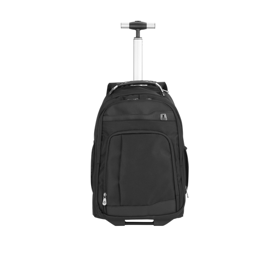 Volkano Lincoln 15.6” Laptop Trolley Backpack. Black