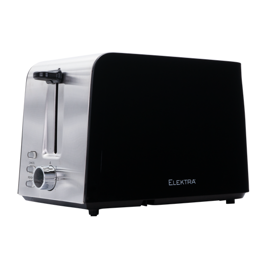 ELEKTRA - 2 SLICE TOASTER BLACK