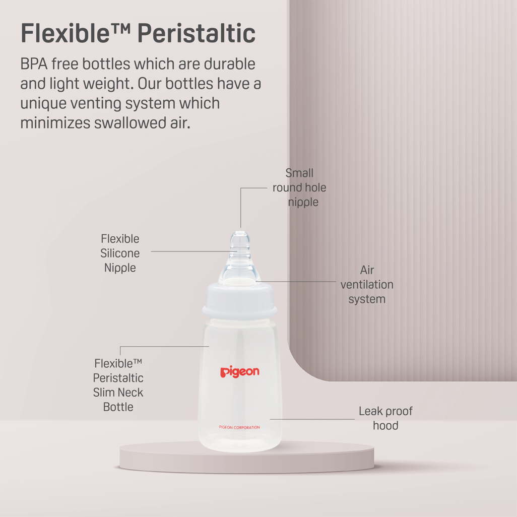 PIGEON FLEXIBLE BOTTLE 120ML