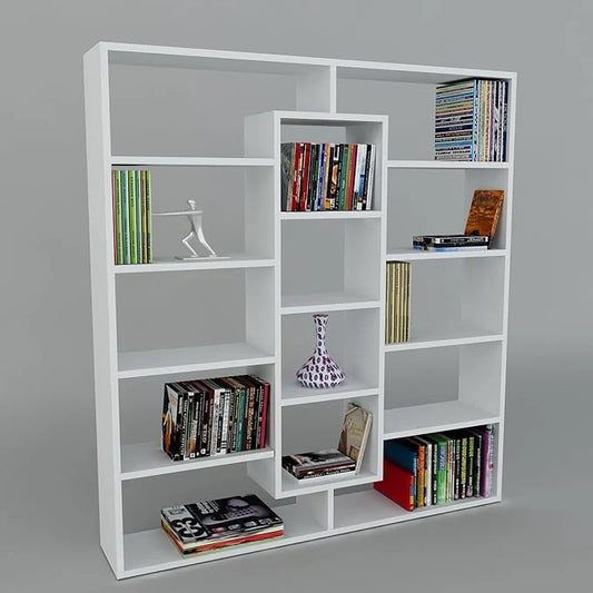 Armoire Ample Bookcase White