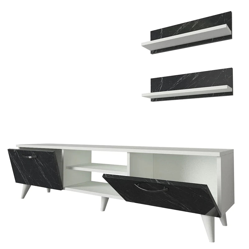 Armoire Geacles Marble Look TV Unit